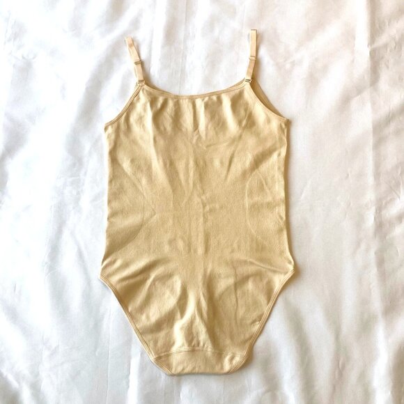 Shapermint Essentials All Day Every Day Scoop Neck Bodysuit L Nude NWT 95001 - Picture 7 of 8